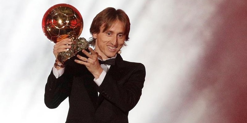 Luka Modric là cầu thủ Croatia đầu tiên và duy nhất giành được Quả Bóng Vàng