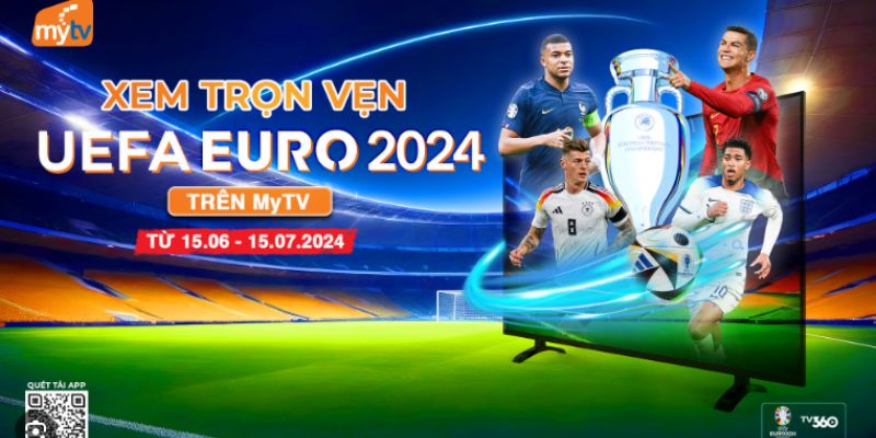 Xem Euro 2024 có bản quyền tại Việt Nam